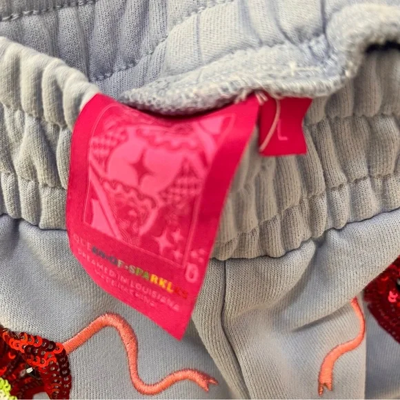 Queen of Sparkles Multi Snake Sweatshirt Shorts Set - Picture 6 of 6